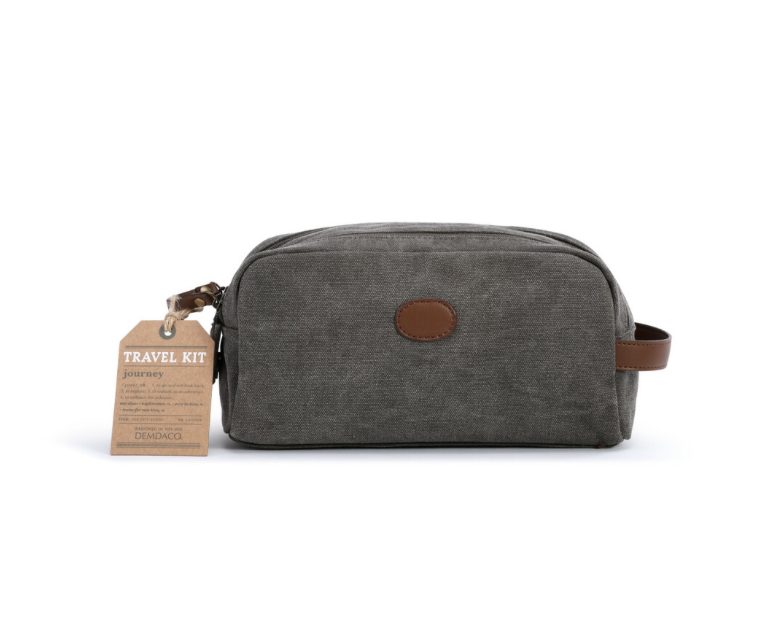Men's Gray Travel Accessory Kit Men's Gray Travel Accessory Kit