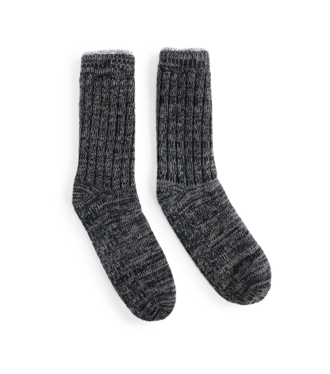 Navy Men's Slipper Socks Navy Men's Slipper Socks
