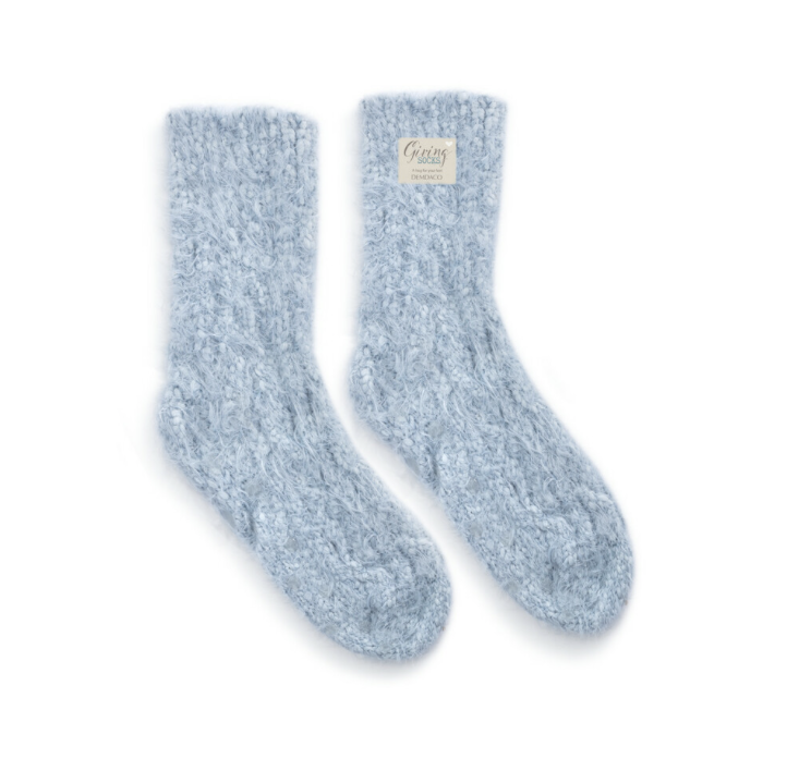 Giving Socks - Soft Blue Giving Socks - Soft Blue